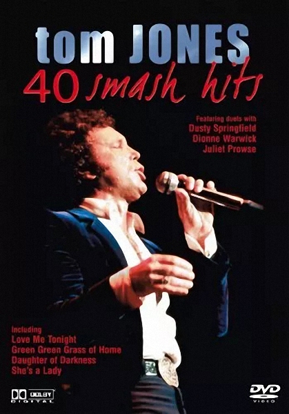 (image for) Tom Jones 40 Smash Hits DVD Music Collection PAL UK R2 She's A Lady